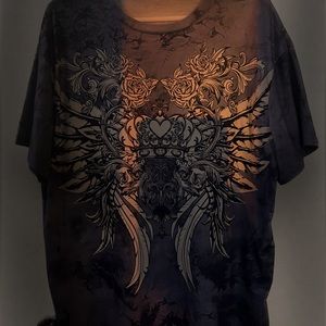 SHEIN GRUNGE 2000s SHIRT // Womens T Shirt - Very Light Material